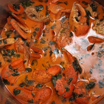 Sri Lankan crab curry
